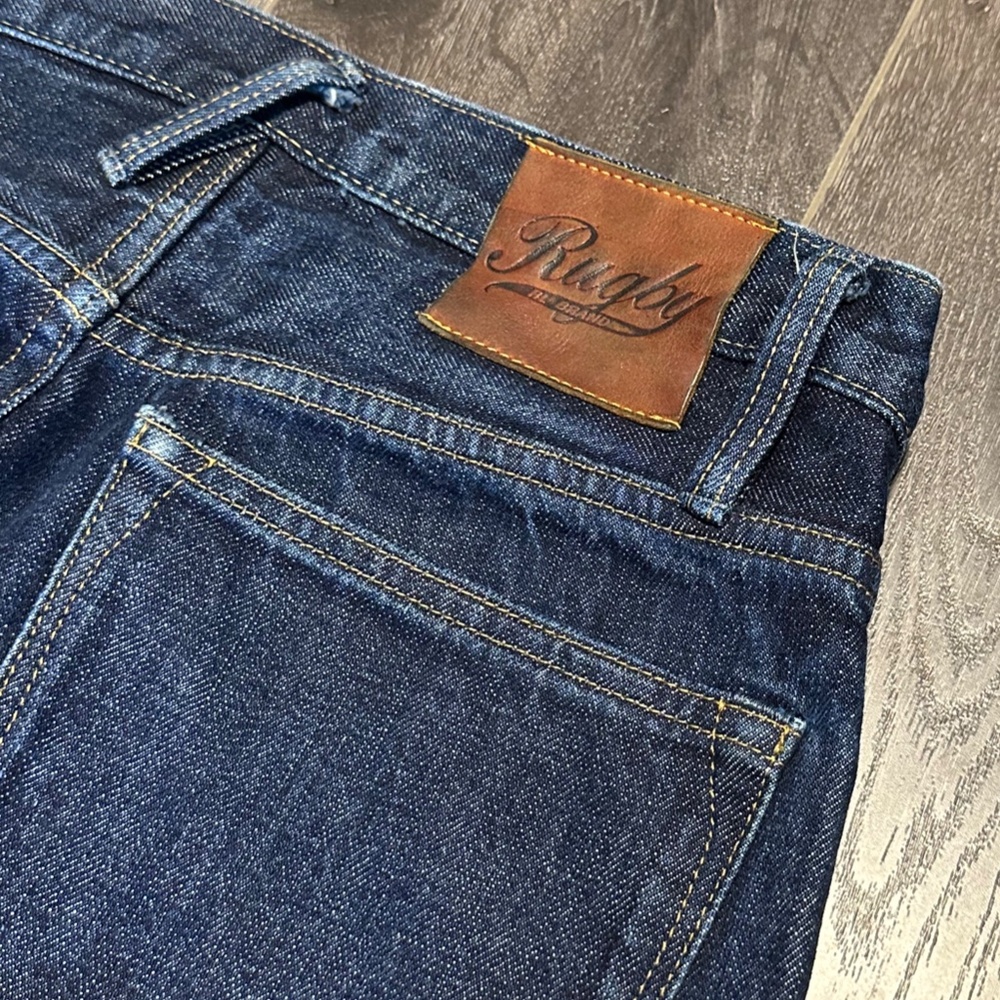 Rugby Ralph Lauren Vintage Slim Jeans 30 x 30 Dark Wash Blue - Picture 6 of 9